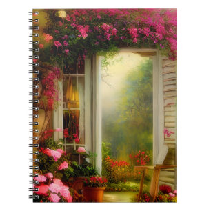 Rose garden gate notebook