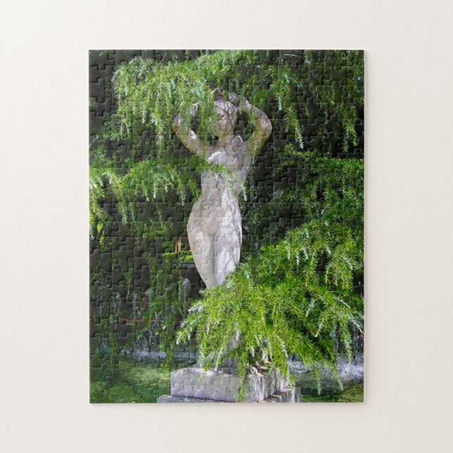 Rose Garden Madrid. Jigsaw Puzzle (Vertical)