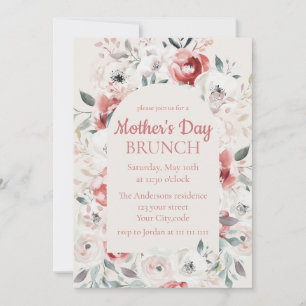 Rose Garden Mother's Day Brunch Invitation