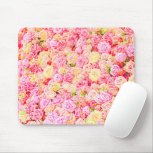 Rose garden mouse pad