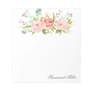 Rose Garden Notepad