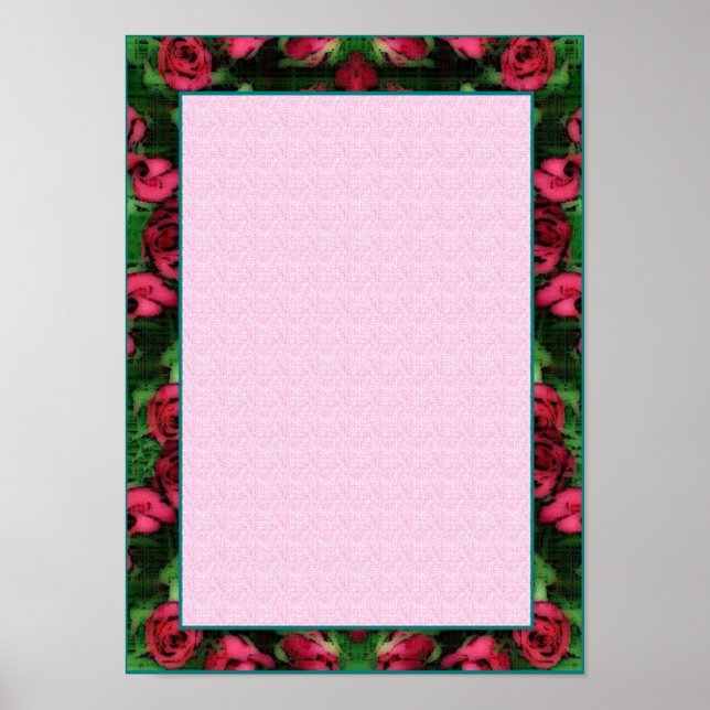 rose garden poster (Front)