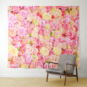 Rose garden tapestry