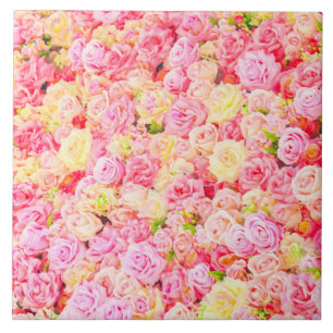 Rose garden tile