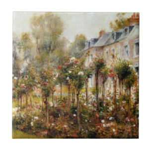 Rose Garden Wargemont by Renoir Tile
