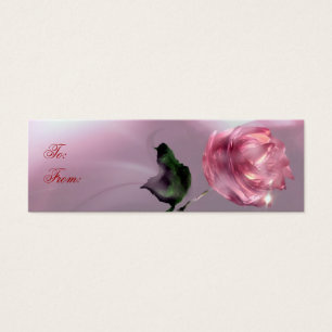 Rose Gift Tag -