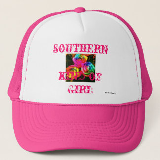 Rose Girl Trucker Hat