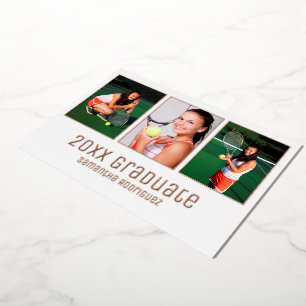 Rose Gold 2025 Graduate 3 Photo Graduation Party