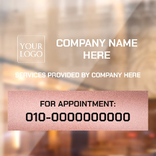 Rose Gold Add Logo Business Promotion Car Truck