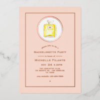 Rose Gold and Blush Pink Perfume Bachelorette