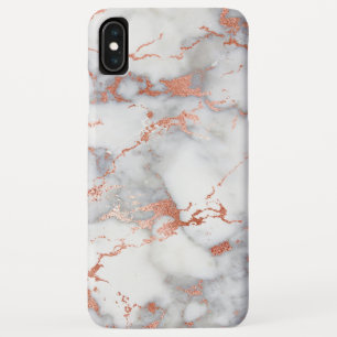 Rose Gold and White Marble Elegant Modern Case-Mate iPhone Case