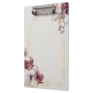 Rose gold arch clipboard