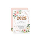 Rose Gold Balloon Font Class of 2025 Graduation