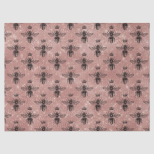 Rose Gold Bee Series Design 1 Tissue Paper