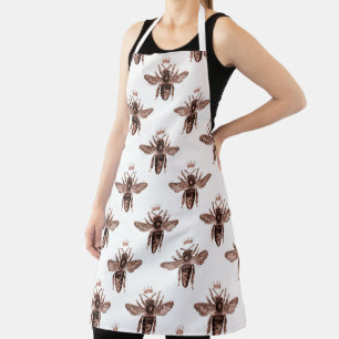 Rose Gold Bee Series Design 6 Apron