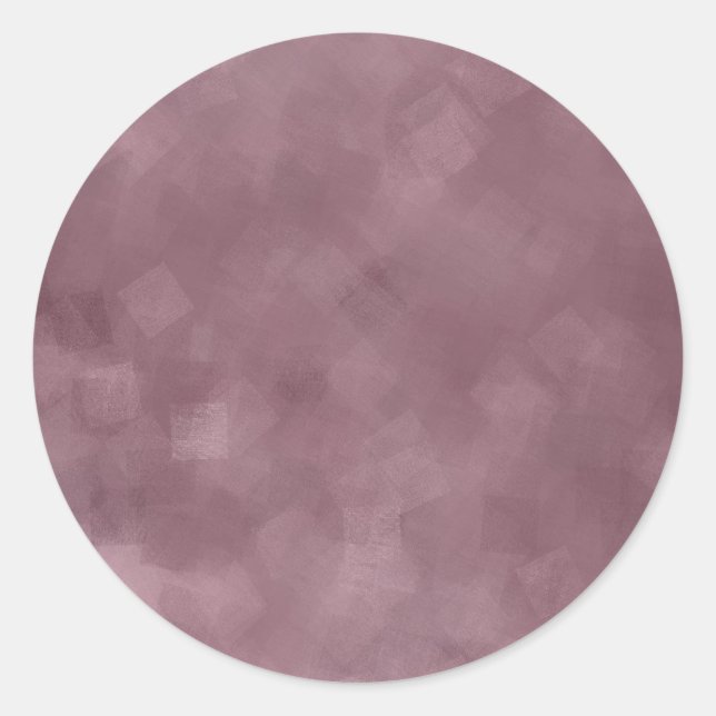 Rose Gold Blank Template Add Your Text Elegant Classic Round Sticker (Front)