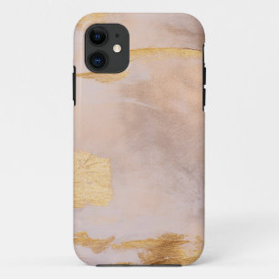 Rose Gold Blush and Gold Texture Case-Mate iPhone Case