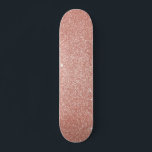 Rose Gold -Blush Pink Glitter and Sparkle Skateboard<br><div class="desc">Blush Pink - Rose Gold Faux Glitter and Sparkle makes the perfect girly gift for her birthday or special occassion.</div>