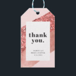 Rose Gold, Blush & Sequin Bridal Shower Gift Tags<br><div class="desc">Part of the Rose Gold,  Blush & Sequin Bridal Shower Collection!</div>