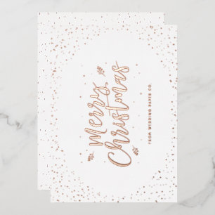 Rose Gold Business Christmas