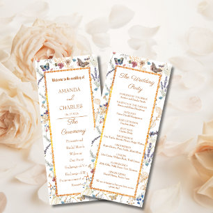 Rose Gold Butterfly Garden Flat Program Programme