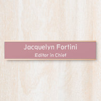 Rose Gold Colour Plain Elegant Modern Minimalist