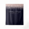 Rose Gold Confetti Navy Blue Photo Booth Backdrop