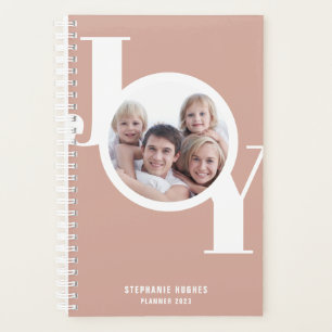 Rose Gold Custom Photo 2023 Planner