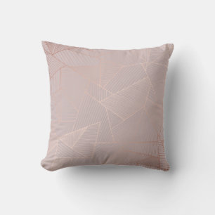Rose gold decorative background, elegant. cushion