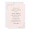 Rose Gold Dress Sparkle Quinceanera Invitation