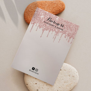 Rose Gold Drips Earring Blush Jewellery Display