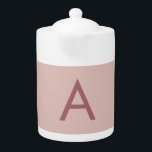 Rose Gold Dust Modern Monogram Initial Letter<br><div class="desc">Plain Minimalist Modern Designs. They're all simple,  attractive,  unique.</div>