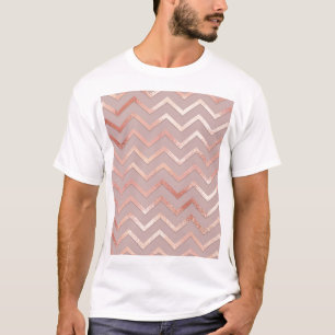 Rose gold: elegant vintage pattern. T-Shirt