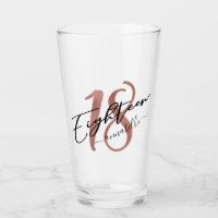 Rose Gold Faux Foil 18th Birthday