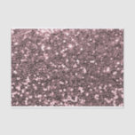 Rose Gold Faux Glitter Sparkles Tissue Paper<br><div class="desc">Glamourous large rose gold faux glitter.
PLEASE NOTE:  These are flat printed graphics - no raised parts.</div>
