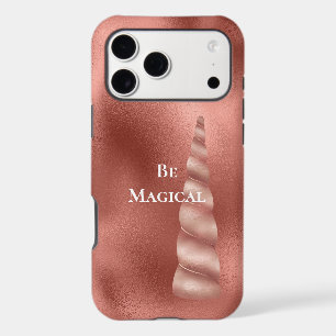 Rose Gold Glam Unicorn