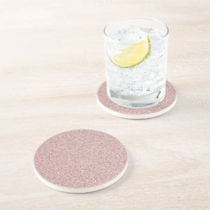 Rose Gold Glitter Coaster