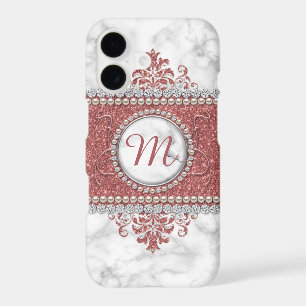 Rose Gold, Glitter, Diamonds and Pearls