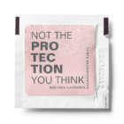 Rose Gold Glitter Funny Bachelorette Party Favour