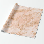 Rose Gold Glitter Marble Trendy Chic Birthday Her Wrapping Paper<br><div class="desc">Rose gold glitter marble pattern wrapping paper for her birthday or any other occasion. Great for bridal showers,  bachelorette parties,  wedding,  and more, </div>