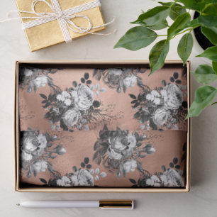 Rose Gold Gothic Halloween  Tissue Paper