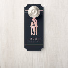 Rose Gold House Cleaning Services Business Card