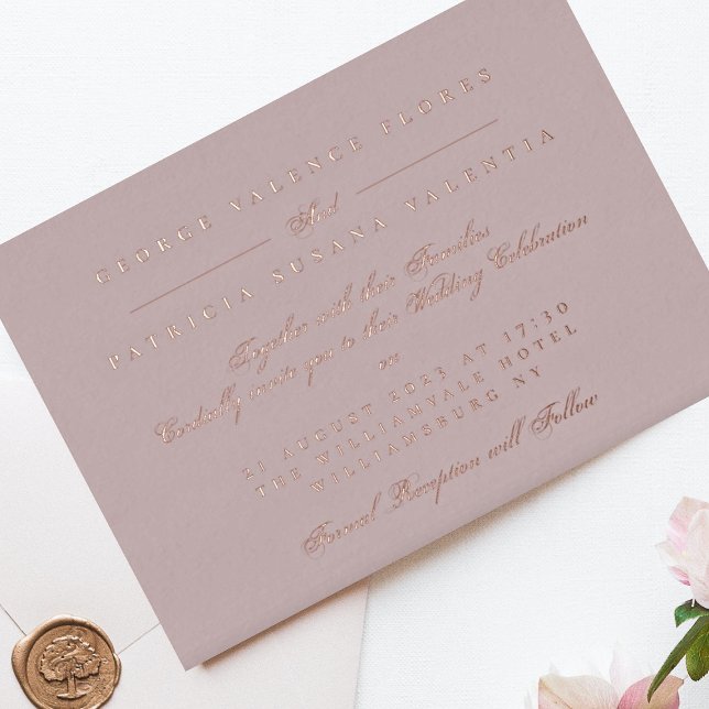 Rose Gold Landscape Musk Pink Formal Elegant (Creator Uploaded)