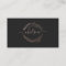 Rose Gold Logo Business Card