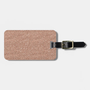 Rose Gold Luggage Tag