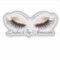 Rose Gold Makeup Artist Lashes Extension Pink