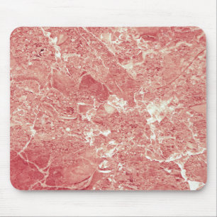 Rose Gold Marble Texture Mouse Pad