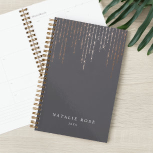 Rose Gold Marquee Personalised Planner