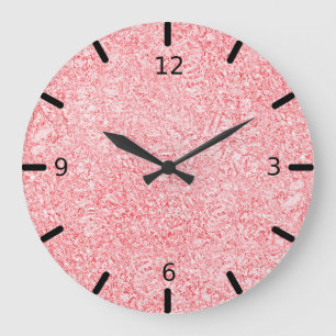 Rose Gold Metalic Large Clock