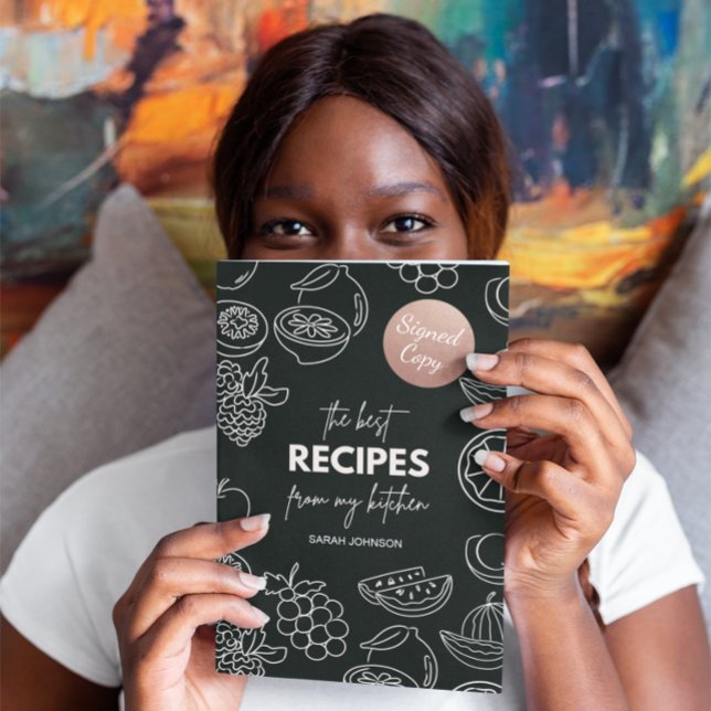 Rose Gold Metallic Foil Photo Signed Copy Classic Round Sticker (Signed copy stickers for your local bookstore.)